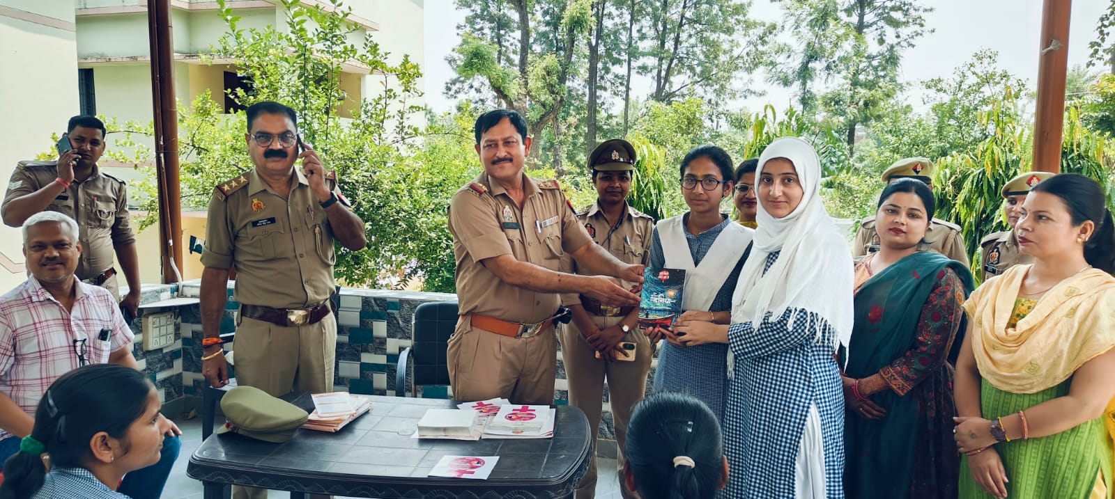 मिशन शक्ति के अन्तर्गत विद्यालय की छात्राओं का थाना फतेहपुर विजिट :13 मई 2026